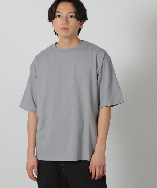 LAKOLE(ラコレ)の「ベーシックカットソー半袖 / 288094(Tシャツ/カットソー・メンズ・ホワイト/グレー/ブラック/ピンク/グリーン/イエロー・MEDIUM/LARGE/X-LARGE)」の3枚目の写真