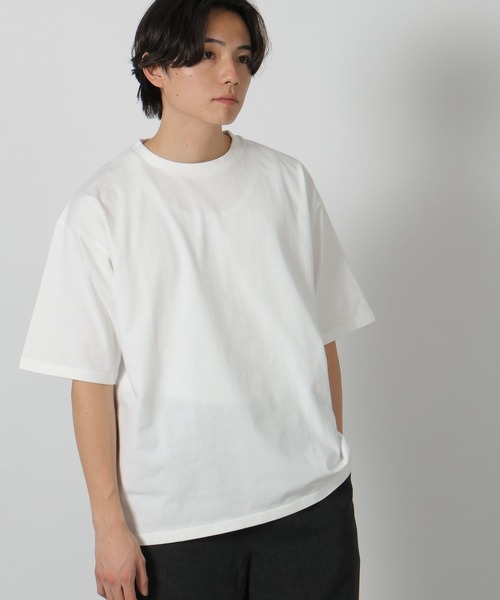 LAKOLE(ラコレ)の「ベーシックカットソー半袖 / 288094(Tシャツ/カットソー・メンズ・ホワイト/グレー/ブラック/ピンク/グリーン/イエロー・MEDIUM/LARGE/X-LARGE)」の1枚目の写真