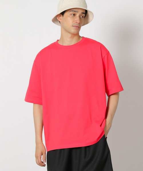 LAKOLE(ラコレ)の「ベーシックカットソー半袖 / 288094(Tシャツ/カットソー・メンズ・ホワイト/グレー/ブラック/ピンク/グリーン/イエロー・MEDIUM/LARGE/X-LARGE)」の6枚目の写真