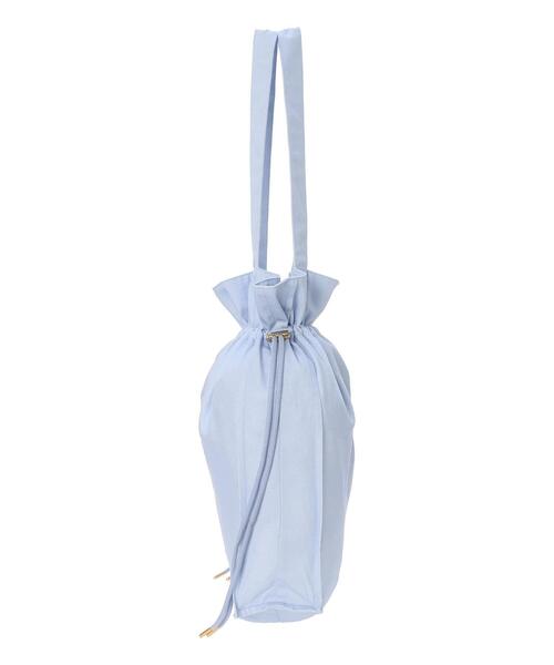 Te chichi TERRASSE（テチチテラス）の「【日比谷花壇コラボ】フラワープリントバッグ（ハンドバッグ・レディース・オフホワイト/ブルー/グレー・F）」の12枚目の写真