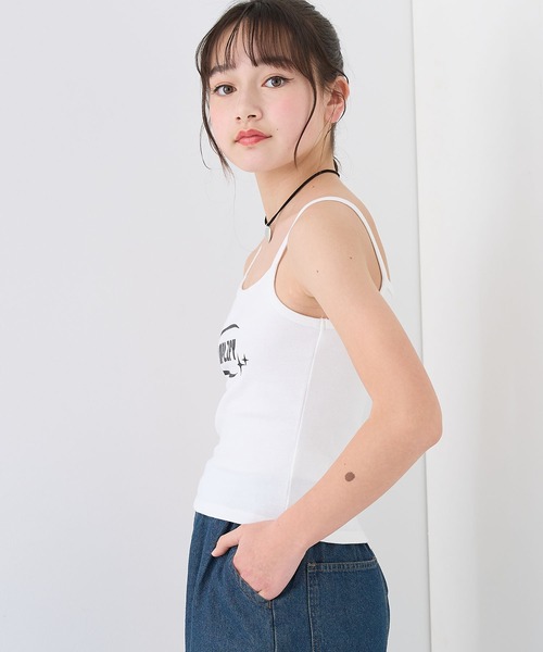 希少モデル✨CHANEL キャミソール　トップス　セット　シャツ BISKEE（ビスキー）の「【チョーカー付き】レースTシャツ×キャミソール