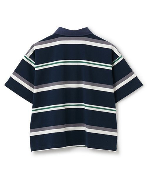 and D. petit main（アンドディープティマイン）の「【親子リンク】KIDS衿つきラガー半袖Tシャツ（Tシャツ/カットソー・キッズ・ベージュ/ネイビー/オフホワイト・110cm/120cm/90cm/150cm/140cm/100cm/130cm）」の15枚目の写真