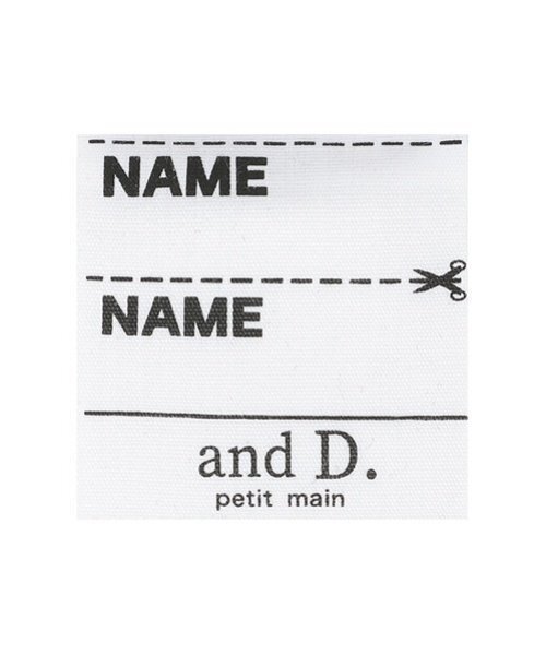 and D. petit main（アンドディープティマイン）の「【親子リンク】Kids衿つきラガー半T（Tシャツ/カットソー・キッズ・ベージュ/ネイビー/オフホワイト・110cm/120cm/90cm/150cm/140cm/100cm/130cm）」の4枚目の写真