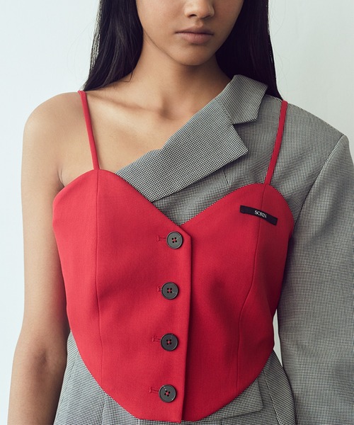 SORIN（ソリン ）の「TR Tropical Heart Bustier（キャミソール）」 - WEAR