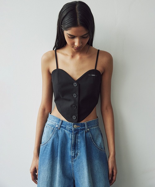 キャミソール TR Tropical Heart Bustier セール】TR Tropical Heart Bustier（キャミソール）｜SORIN