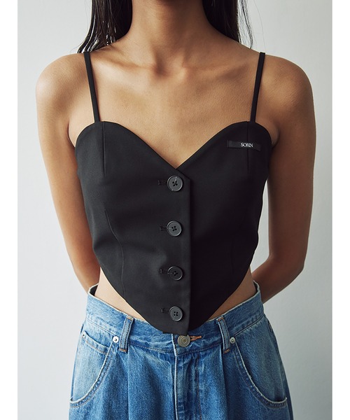 SORIN（ソリン ）の「TR Tropical Heart Bustier（キャミソール）」 - WEAR