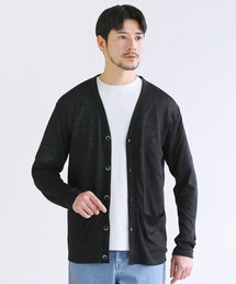 NEVER TRスラブ入りエアリーニットサマーカーディガン