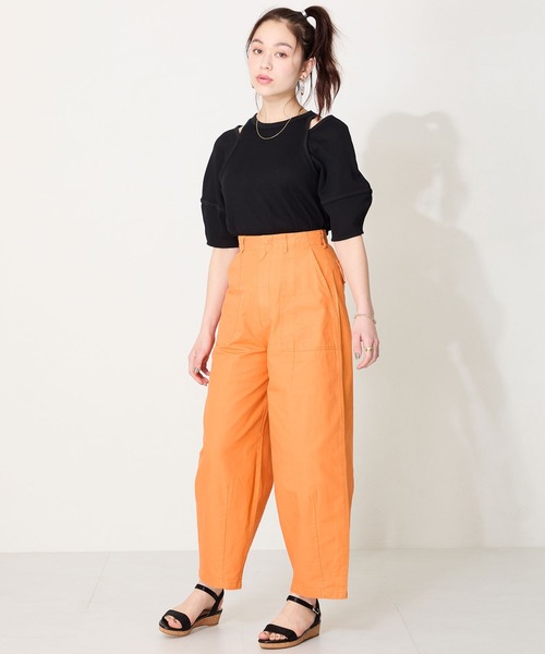 ORiental TRaffic（オリエンタルトラフィック）の「ウエッジソールワンベルトサンダル/55203（サンダル・レディース・ブラック/シルバー/ネイビー・L/M/S/LL/SS/3L）」の12枚目の写真