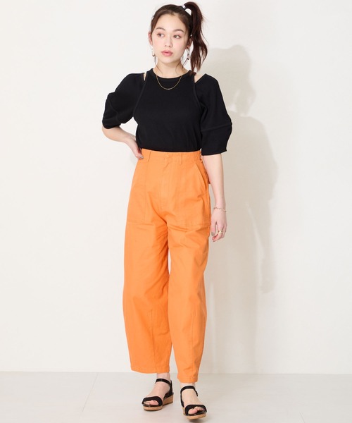 ORiental TRaffic（オリエンタルトラフィック）の「ウエッジソールワンベルトサンダル/55203（サンダル・レディース・ブラック/シルバー/ネイビー・L/M/S/LL/SS/3L）」の14枚目の写真