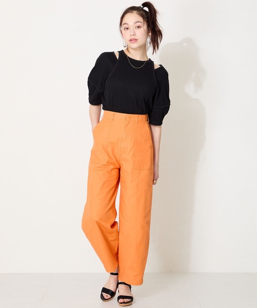 ORiental TRaffic（オリエンタルトラフィック）の「ウエッジソールワンベルトサンダル/55203（サンダル・レディース・ブラック/シルバー/ネイビー・L/M/S/LL/SS/3L）」の15枚目の写真