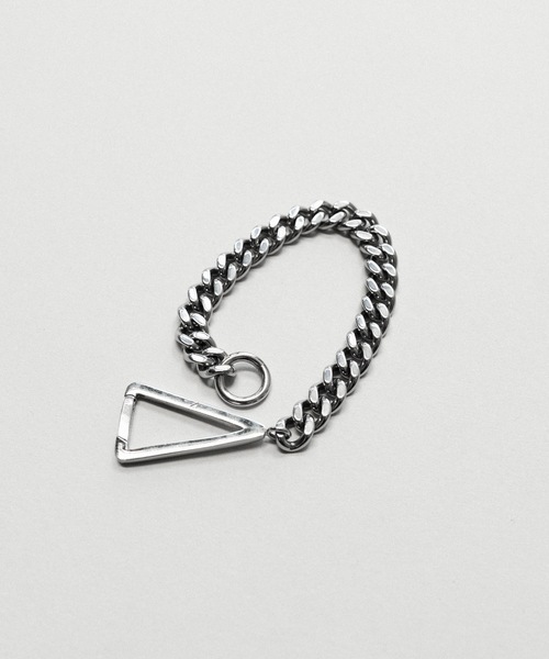 cii（シー）の「triangle bracelet / トライアングルブレスレット（ブレスレット・メンズ・シルバー・FREE）」の2枚目の写真