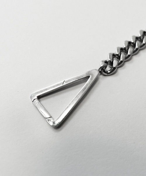 cii（シー）の「triangle bracelet / トライアングルブレスレット（ブレスレット・メンズ・シルバー・FREE）」の5枚目の写真