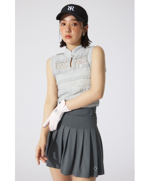 セール】【RIENDA GOLF】カットレーストップス 夏服