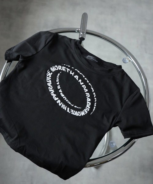 Ulysses(ユリシス)の「ロゴプリントクロップドTシャツ(Tシャツ/カットソー・レディース・ブラック/ホワイト・F)」の14枚目の写真