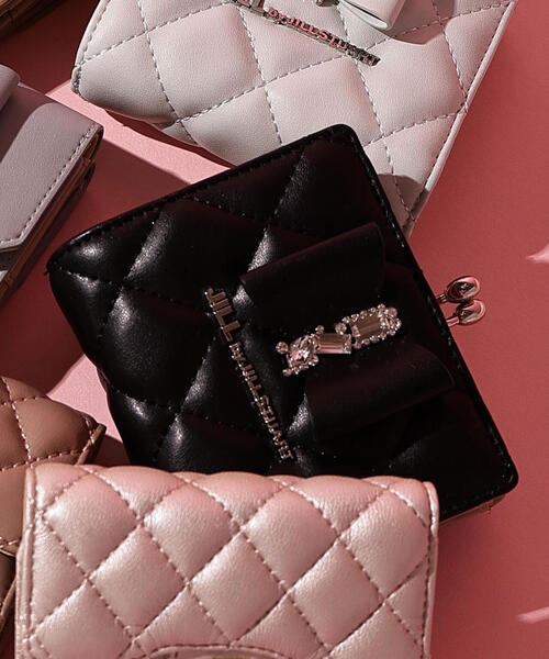 新品 JILL by JILL STUART RIBBONキルトウォレット RIBBONキルトウォレット | JILL by JILL STUART（ジル バイ ジル