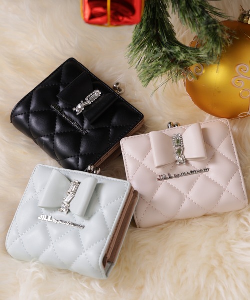 JILL by JILL STUART(ジルバイジルスチュアート)の「RIBBONキルトウォレット(財布・レディース・ピンク/ブルー/ブラック・FREE)」の21枚目の写真
