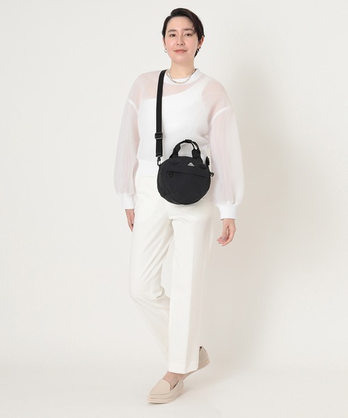 GREGORY(グレゴリー)の「スージーラウンドクロスボディ SUSZY ROUND CROSS BODY エボニーブラック(ショルダーバッグ・レディース・ブラック・ONE SIZE)」の2枚目の写真