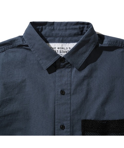 Kinetics(キネティクス)の「POLER STRECH MULTI POCKET L/S RELAX FIT SHIRT JKT (ポーラー ストレッチマルチポケットエルエスリラックスフィットシャツジャケット)(シャツ/ブラウス・メンズ・ネイビー・X-LARGE/MEDIUM/LARGE)」の5枚目の写真