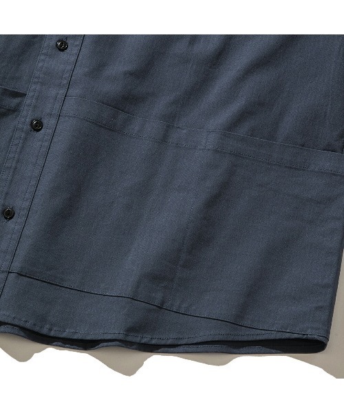 Kinetics(キネティクス)の「POLER STRECH MULTI POCKET L/S RELAX FIT SHIRT JKT (ポーラー ストレッチマルチポケットエルエスリラックスフィットシャツジャケット)(シャツ/ブラウス・メンズ・ネイビー・X-LARGE/MEDIUM/LARGE)」の8枚目の写真