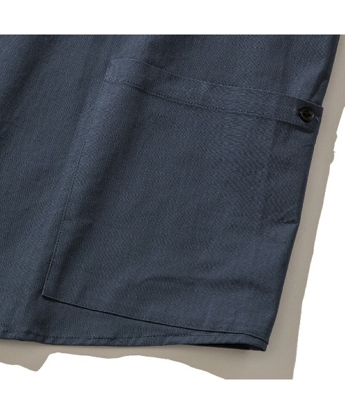 Kinetics(キネティクス)の「POLER STRECH MULTI POCKET L/S RELAX FIT SHIRT JKT (ポーラー ストレッチマルチポケットエルエスリラックスフィットシャツジャケット)(シャツ/ブラウス・メンズ・ネイビー・X-LARGE/MEDIUM/LARGE)」の2枚目の写真