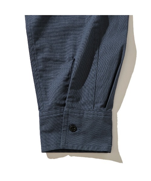 Kinetics(キネティクス)の「POLER STRECH MULTI POCKET L/S RELAX FIT SHIRT JKT (ポーラー ストレッチマルチポケットエルエスリラックスフィットシャツジャケット)(シャツ/ブラウス・メンズ・ネイビー・X-LARGE/MEDIUM/LARGE)」の3枚目の写真