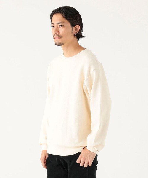 B:MING by BEAMS（ビーミングバイビームス）の「サカリバ クルーネック スウェット（ユニセックス）（スウェット・メンズ・ブラック/ブルー系その他/オリーブ/ホワイト系その他5・S/M/L/XL）」の8枚目の写真