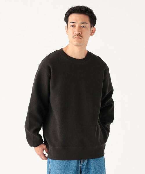 B:MING by BEAMS（ビーミングバイビームス）の「サカリバ クルーネック スウェット（ユニセックス）（スウェット・メンズ・ブラック/ブルー系その他/オリーブ/ホワイト系その他5・S/M/L/XL）」の6枚目の写真