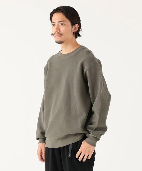 B:MING by BEAMS（ビーミングバイビームス）の「サカリバ クルーネック スウェット（ユニセックス）（スウェット・メンズ・ブラック/ブルー系その他/オリーブ/ホワイト系その他5・S/M/L/XL）」の11枚目の写真