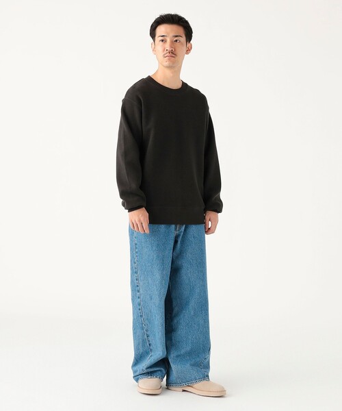 B:MING by BEAMS（ビーミングバイビームス）の「サカリバ クルーネック スウェット（ユニセックス）（スウェット・メンズ・ブラック/ブルー系その他/オリーブ/ホワイト系その他5・S/M/L/XL）」の16枚目の写真