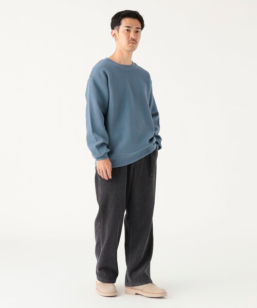 B:MING by BEAMS（ビーミングバイビームス）の「サカリバ クルーネック スウェット（ユニセックス）（スウェット・メンズ・ブラック/ブルー系その他/オリーブ/ホワイト系その他5・S/M/L/XL）」の14枚目の写真