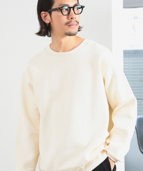 B:MING by BEAMS（ビーミングバイビームス）の「サカリバ クルーネック スウェット（ユニセックス）（スウェット・メンズ・ブラック/ブルー系その他/オリーブ/ホワイト系その他5・S/M/L/XL）」の2枚目の写真