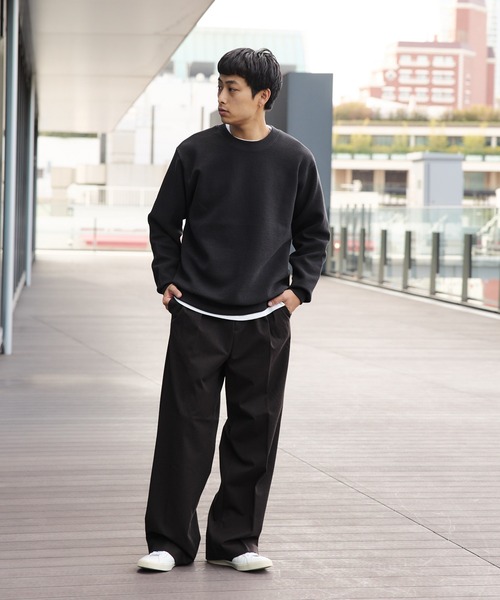 B:MING by BEAMS(ビーミングバイビームス)の「サカリバ クルーネック スウェット(スウェット・メンズ・ブラック/ブルー系その他/オリーブ/ホワイト系その他5・S/M/L/XL)」の22枚目の写真