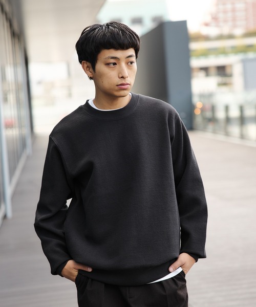 B:MING by BEAMS(ビーミングバイビームス)の「サカリバ クルーネック スウェット(スウェット・メンズ・ブラック/ブルー系その他/オリーブ/ホワイト系その他5・S/M/L/XL)」の17枚目の写真