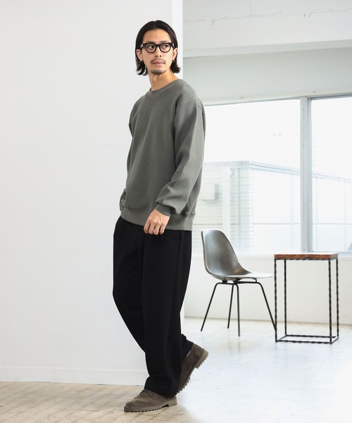 B:MING by BEAMS(ビーミングバイビームス)の「サカリバ クルーネック スウェット(スウェット・メンズ・ブラック/ブルー系その他/オリーブ/ホワイト系その他5・S/M/L/XL)」の13枚目の写真