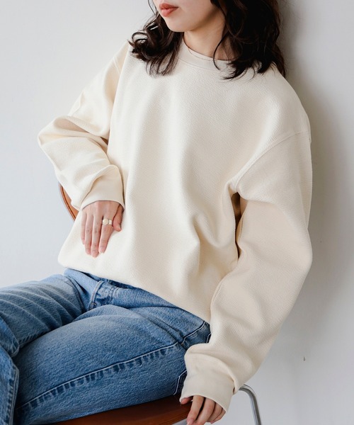 B:MING by BEAMS(ビーミングバイビームス)の「サカリバ クルーネック スウェット(スウェット・メンズ・ブラック/ブルー系その他/オリーブ/ホワイト系その他5・S/M/L/XL)」の19枚目の写真