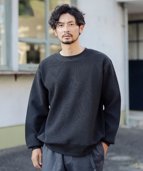B:MING by BEAMS(ビーミングバイビームス)の「サカリバ クルーネック スウェット(スウェット・メンズ・ブラック/ブルー系その他/オリーブ/ホワイト系その他5・S/M/L/XL)」の21枚目の写真
