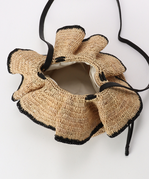 MADE IN MADA(メイドインマダ)の「【MADE IN MADA/メイドインマダ】ANDRY S BAG(かごバッグ・レディース・ベージュ・FREE)」の5枚目の写真