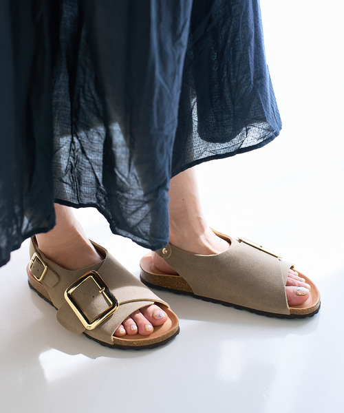 PLAKTON（プラクトン）の「【WEB限定】【PLAKTON/プラクトン】バックルサンダル（サンダル・レディース・ブラック/ベージュ・38/39/37）」の16枚目の写真