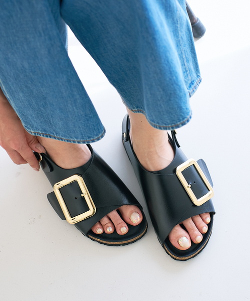 PLAKTON（プラクトン）の「【WEB限定】【PLAKTON/プラクトン】バックルサンダル（サンダル・レディース・ブラック/ベージュ・38/39/37）」の15枚目の写真