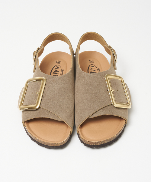 PLAKTON（プラクトン）の「【WEB限定】【PLAKTON/プラクトン】バックルサンダル（サンダル・レディース・ブラック/ベージュ・38/39/37）」の12枚目の写真