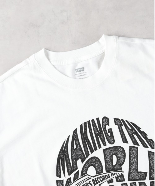 Levi's（リーバイス）の「【Levi's】「VINTAGEFIT TEE」ヴィンテージフィットTシャツ（Tシャツ/カットソー・メンズ・ホワイト・L/S/M）」の2枚目の写真