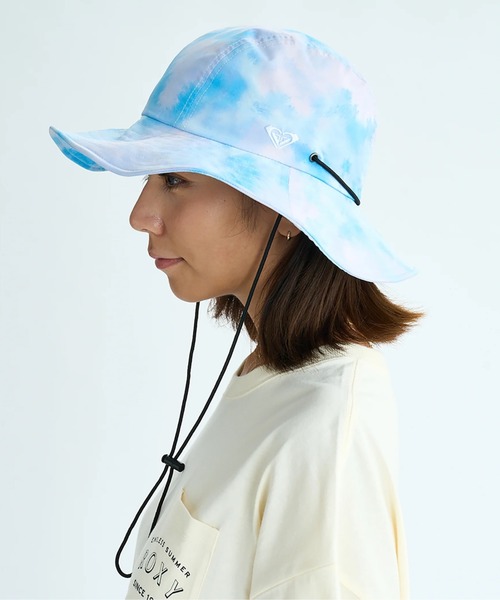 ROXY（ロキシー）の「SURFCAMP SAFARI HAT/ロキシーサーフハット（ハット・レディース・ホワイト/パープル/ブラック・FREE）」の10枚目の写真
