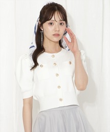 WILLSELECTION | 【再入荷予約受付中】ポケットデザインパフカーディガン(カーディガン/ボレロ)