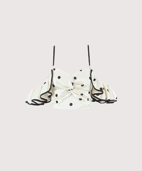 French Piping Dots Cami（キャミソール）｜LA POMME petit