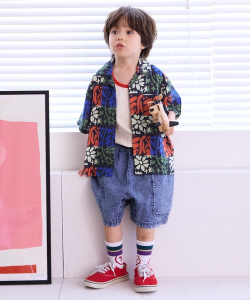 MARKEY'S（マーキーズ）の「無地スパンフライスタンクトップ（タンクトップ・キッズ・ライトグリーン/グリーン/オレンジ/オフホワイト/グレー/ブラック・80/90/100/110/120/130/140）」の9枚目の写真