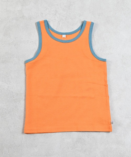 MARKEY'S（マーキーズ）の「無地スパンフライスタンクトップ（タンクトップ・キッズ・ライトグリーン/グリーン/オレンジ/オフホワイト/グレー/ブラック・80/90/100/110/120/130/140）」の17枚目の写真