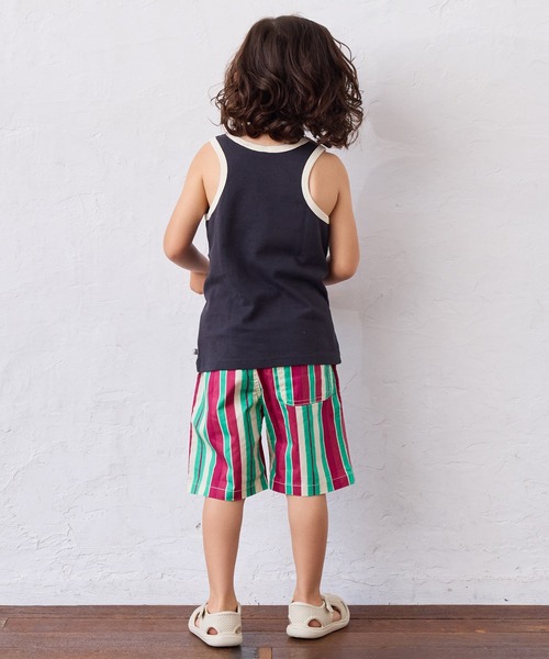 MARKEY'S（マーキーズ）の「無地スパンフライスタンクトップ（タンクトップ・キッズ・ライトグリーン/グリーン/オレンジ/オフホワイト/グレー/ブラック・80/90/100/110/120/130/140）」の20枚目の写真