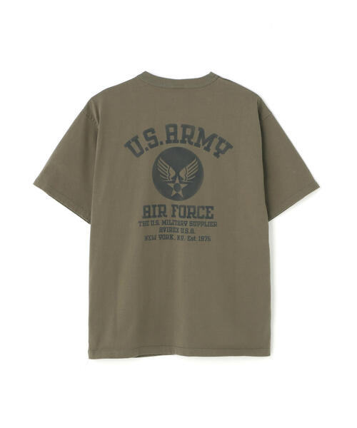 セール】MIL. STENCIL T-SHIRT US ARMY AIR FORCE / ステンシル 半袖T