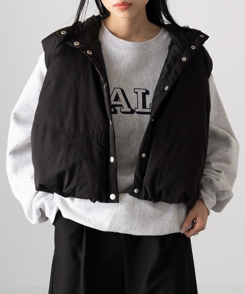 セール】【MAGASIN DE MODE Onjna】マットタフタ ファイバーダウン