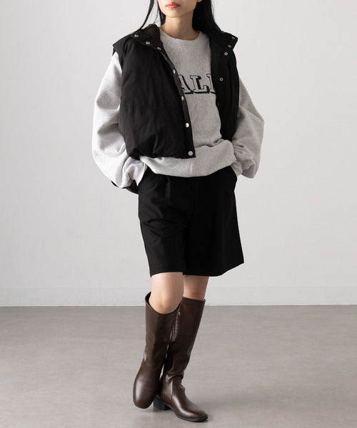 セール】【MAGASIN DE MODE Onjna】マットタフタ ファイバーダウン